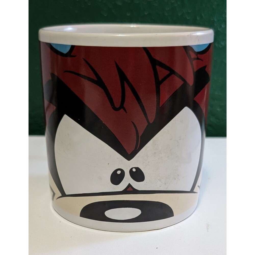 Looney Tunes Taz Tasmanian Devil Coffee Mug Cup Vintage 1997 Warner Bros Studio